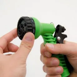 Eyepower Tuyau D'Arrosage Élastique 7,5-22,5m Incl Pistolet D'arrosage 7 Jets Tuyau D'Irrigation Pour Irriguer Le Jardin Arroser Les Plantes - Grün -EYEPOWER Soldes Magasin 10973953 3