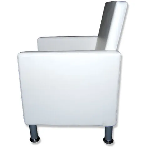 EYEPOWER Banc Pour Visiteurs EPR-BSB-100 Blanc 2 EYEPOWER Banc Pour Visiteurs EPR-BSB-100 Blanc – Image 2