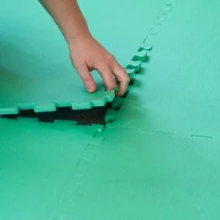 Eyepower Tapis Puzzle De Fitness 90x90cm Incl Embouts Extensible Protection Sol De Sport En Mousse EVA épais 12mm Vert - Grün -EYEPOWER Soldes Magasin 10974291 5