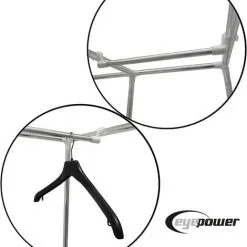 EYEPOWER Étagère De Rangement Fura 128x44,5x178 Cm - Silber -EYEPOWER Soldes Magasin 10974314 5