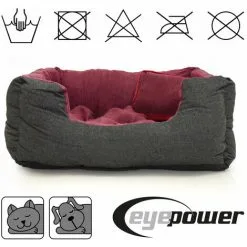 EYEPOWER Couchette Animale Niclas M Bordeaux 8 EYEPOWER Couchette Animale Niclas M Bordeaux -EYEPOWER Soldes Magasin 10974425 4