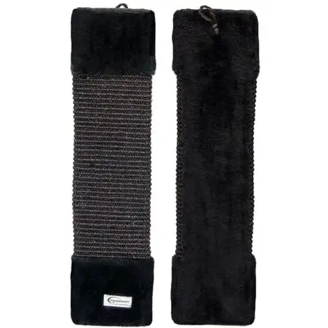 EYEPOWER Conseil De Gratter Conseil Sisal Protection De Coin Intérieur M 55 Cm Noir - Schwarz 1 EYEPOWER Conseil De Gratter Conseil Sisal Protection De Coin Intérieur M 55 Cm Noir - Schwarz