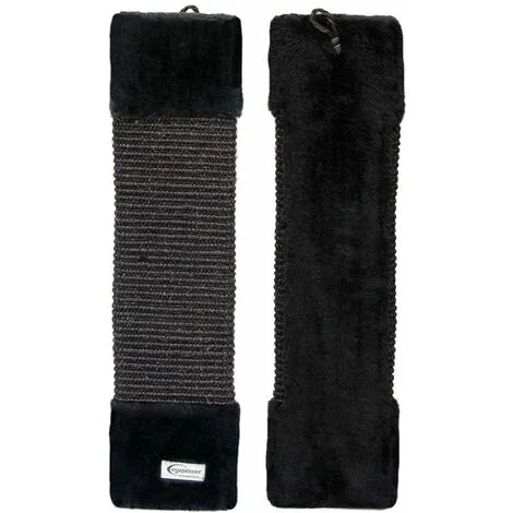 EYEPOWER Conseil De Gratter Conseil Sisal Protection De Coin Intérieur M 55 Cm Noir - Schwarz 5 EYEPOWER Conseil De Gratter Conseil Sisal Protection De Coin Intérieur M 55 Cm Noir - Schwarz – Image 5