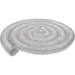 Gaine Aluminium Ø100mm Pour Hotte Extracteur D'air Aérateur Climatiseur | 10m Tuyau En Alu Flexible Extensible Résistant à La Chaleur De Eyepower - Silber 7 Gaine Aluminium Ø100mm Pour Hotte Extracteur D'air Aérateur Climatiseur | 10m Tuyau En Alu Flexible Extensible Résistant à La Chaleur De Eyepower - Silber -EYEPOWER Soldes Magasin 10977811 4
