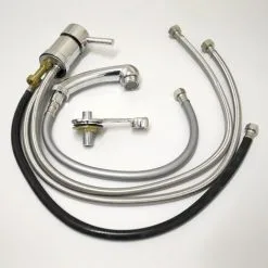 Eyepower Douchette + Tuyau Flexible + Mitigeur Pour Coiffeurs Professionnels | Pomme De Douche Mobile à Installer Bac à Shampoing Pour Laver Les Cheveux Shampooiner Dans Les Salons De Coiffure