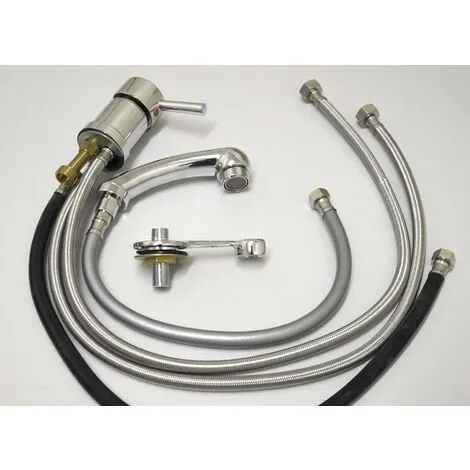 Eyepower Douchette + Tuyau Flexible + Mitigeur Pour Coiffeurs Professionnels | Pomme De Douche Mobile à Installer Bac à Shampoing Pour Laver Les Cheveux Shampooiner Dans Les Salons De Coiffure 2 Eyepower Douchette + Tuyau Flexible + Mitigeur Pour Coiffeurs Professionnels | Pomme De Douche Mobile à Installer Bac à Shampoing Pour Laver Les Cheveux Shampooiner Dans Les Salons De Coiffure – Image 2