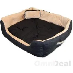 EYEPOWER Couchette Animale Niclas L N´noir Et Beige -EYEPOWER Soldes Magasin 10977880 5