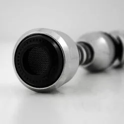 EYEPOWER Aérateur De Robinet Pivotant 360° | Tuyau 12 Cm Long | Economiseur D'Eau | 2 Jets | Compatible Filetage M22 / M24 - Schwarz -EYEPOWER Soldes Magasin 10977898 4