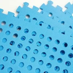 EYEPOWER Tapis De Piscine 1,59 M² - 4 Tapis De Sol EVA 62x62 Jeu De Dalles De Protection - Blau 8 EYEPOWER Tapis De Piscine 1,59 M² - 4 Tapis De Sol EVA 62x62 Jeu De Dalles De Protection - Blau -EYEPOWER Soldes Magasin 10977969 4