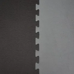 Eyepower Tapis Puzzle De Fitness 90x90cm Protection Sol De Sport En Mousse EVA épais 20mm Extensible Réversible Gris Noir - Schwarz -EYEPOWER Soldes Magasin 10978066 3