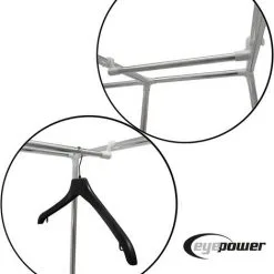 EYEPOWER Étagère De Rangement Ceder 128x44,5x178 Cm - Silber -EYEPOWER Soldes Magasin 10978125 5