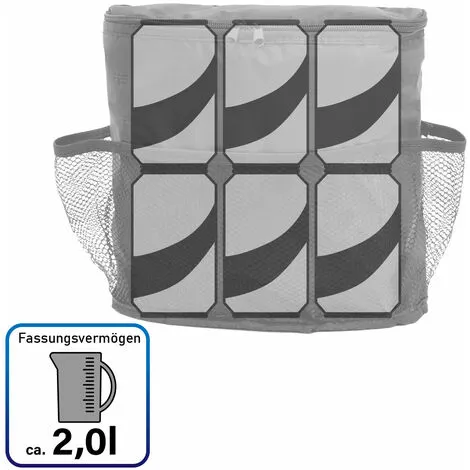 Eyepower Sac De Rangement Isotherme 25x26x12cm à Accrocher Au Siège-auto Noir - Schwarz 5 Eyepower Sac De Rangement Isotherme 25x26x12cm à Accrocher Au Siège-auto Noir - Schwarz – Image 5