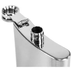 Eyepower Flasque 210 Ml En Acier Inox + Entonnoir + élégante Coffret Cadeau | Petite Bouteille En Métal Inoxydable 0,2 L 7oz Pour Boissons Alcoolisées -EYEPOWER Soldes Magasin 11947265 5