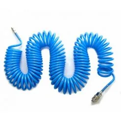 EYEPOWER 15m Tuyau D'Air Comprimé 1/4" 10 Bar PU Flexible Tuyau Spirale Pour Compresseur - Blau 7 EYEPOWER 15m Tuyau D'Air Comprimé 1/4" 10 Bar PU Flexible Tuyau Spirale Pour Compresseur - Blau -EYEPOWER Soldes Magasin 12165879 3