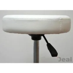 Eyepower Tabouret De Travail MST-403 Chaise Pivotante 360° Réglable En Hauteur Siège Rembourré Avec Roulettes | Poids Supporté 120 Kg | Idéal Pour Coiffeur Esthéticien Cabinet Médical | Blanc 8 Eyepower Tabouret De Travail MST-403 Chaise Pivotante 360° Réglable En Hauteur Siège Rembourré Avec Roulettes | Poids Supporté 120 Kg | Idéal Pour Coiffeur Esthéticien Cabinet Médical | Blanc -EYEPOWER Soldes Magasin 12736452 4