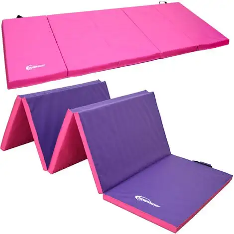 EYEPOWER Matelas De Sport Moelleux 300*100*5cm Rose/aubergine - Pink 1 EYEPOWER Matelas De Sport Moelleux 300*100*5cm Rose/aubergine - Pink