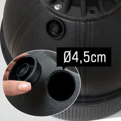 Eyepower Sac De Frappe Sur Pied Autoportant | 160 Cm De Haut | Sac Lourd De Boxe Arts Martiaux Kick Boxing Combat Entraînement Pour Adultes Avec Support De Sol | Rouge Noir - Rot -EYEPOWER Soldes Magasin 30564357 5