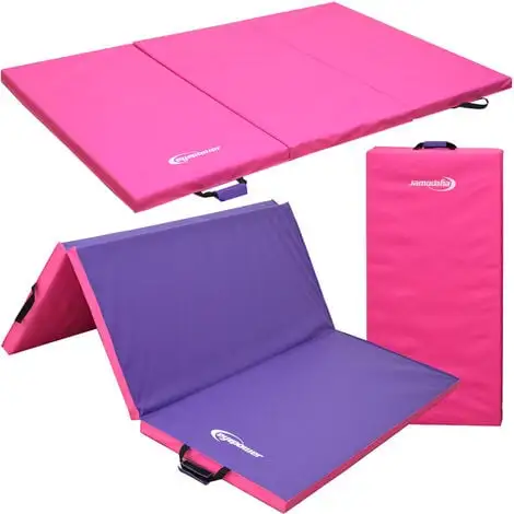 EYEPOWER Matelas De Sport 180*120*5cm Rose/aubergine - Pink 1 EYEPOWER Matelas De Sport 180*120*5cm Rose/aubergine - Pink
