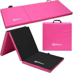 EYEPOWER Matelas De Sport 180*60*5cm Rose / Noir - Pink
