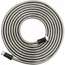 Eyepower Tuyau Arrosage Jardin 7,5m Sans Pli Acier Nettoyage Inoxydable Flexible - Silber -EYEPOWER Soldes Magasin 49704294 4