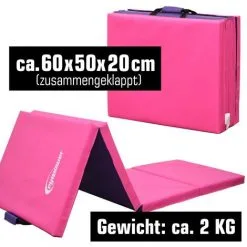 EYEPOWER Matelas De Sport 200*60*5cm Rose/aubergine - Pink 7 EYEPOWER Matelas De Sport 200*60*5cm Rose/aubergine - Pink -EYEPOWER Soldes Magasin 49704377 3