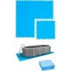 EYEPOWER Tapis De Piscine 3,8 M² - 16 Tapis De Sol EVA 50x50 Jeu De Dalles De Protection - Blau