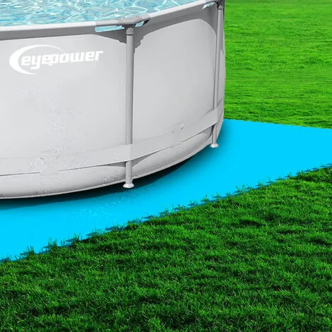 EYEPOWER Tapis De Piscine 2,8 M² - 12 Tapis De Sol EVA 50x50 Jeu De Dalles De Protection - Blau 2 EYEPOWER Tapis De Piscine 2,8 M² - 12 Tapis De Sol EVA 50x50 Jeu De Dalles De Protection - Blau – Image 2