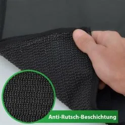 EYEPOWER XL Housse Siège Arrière Voiture 144x137cm Couverture De Protection Chien Animal - Schwarz -EYEPOWER Soldes Magasin 63558734 3