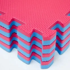 EYEPOWER 4.8qm Tapis De Sol Pour Gym - 2cm - 12 Dalles En Mousse - 63x63 Puzzles De Sol - Blau -EYEPOWER Soldes Magasin 63560079 5