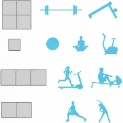 EYEPOWER 1.6qm Tapis De Sol Pour Gym - 2cm - 2 Dalles En Mousse - 90x90 Puzzles De Sol - Gelb 9 EYEPOWER 1.6qm Tapis De Sol Pour Gym - 2cm - 2 Dalles En Mousse - 90x90 Puzzles De Sol - Gelb -EYEPOWER Soldes Magasin 63564538 5