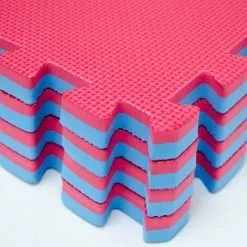 EYEPOWER 3.2qm Tapis De Sol Pour Gym - 2cm - 8 Dalles En Mousse - 63x63 Puzzles De Sol - Blau -EYEPOWER Soldes Magasin 63565562 5